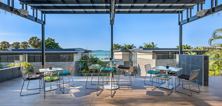 Restaurant at a Whitsundays resort