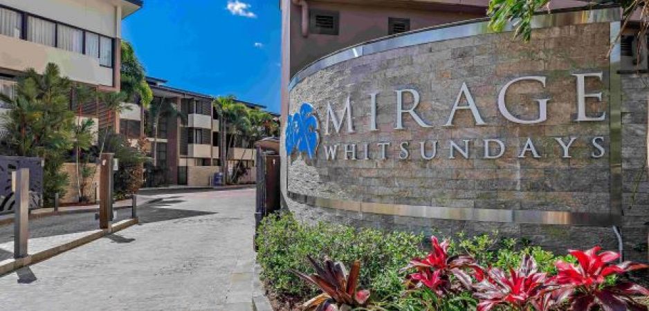 Resort street view Whitsunday Island Queensland